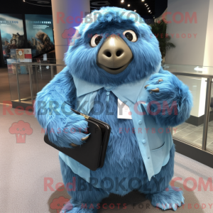 Personnage mascotte d un...