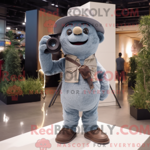 Personnage mascotte d un...