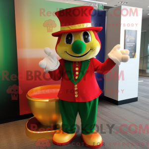Postava maskota Red Pot Of...