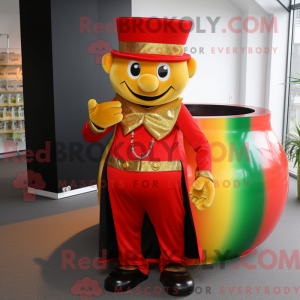 Personnage mascotte d un...