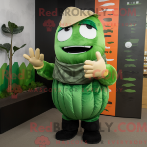 Mascottekarakter van een...
