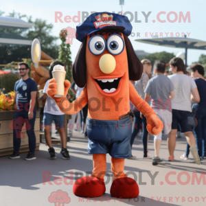 Mascot karakter van een...