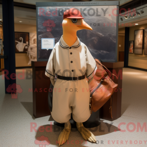 Mascot karakter van een...