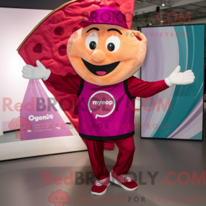 Postava maskota Magenta...