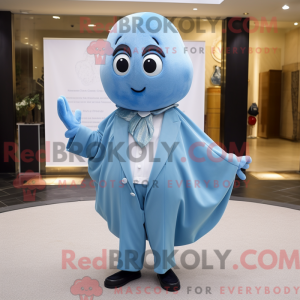 Postava maskota Sky Blue...