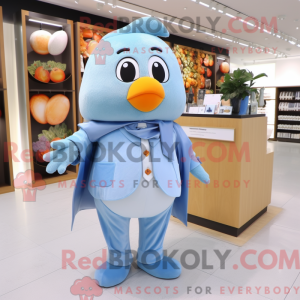 Postava maskota Sky Blue...
