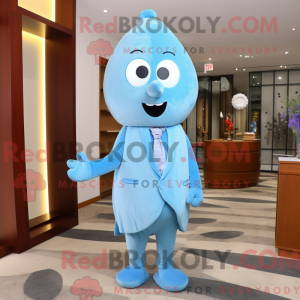 Postava maskota Sky Blue...