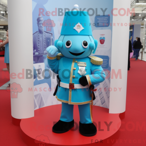 Mascot character of a...