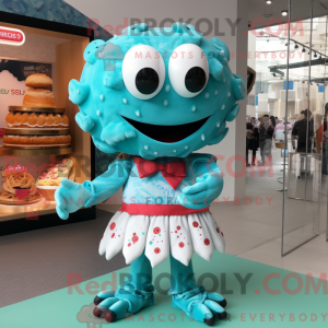 Maskot karakter av en...