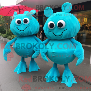 Maskot karakter av en...
