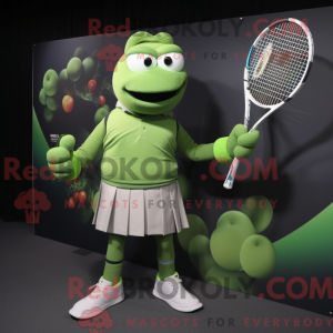 Mascot character of a Olive...