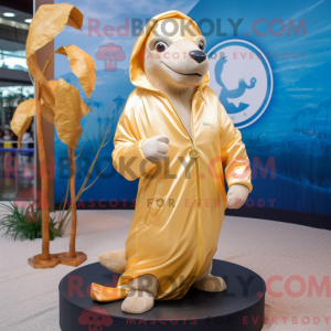 Mascot character of a Gold...