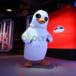 Mascottefiguur van een...