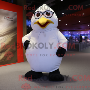 Mascottefiguur van een...
