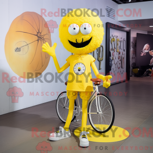 Mascot character of a Lemon...