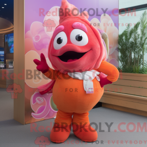 Mascot character of a...