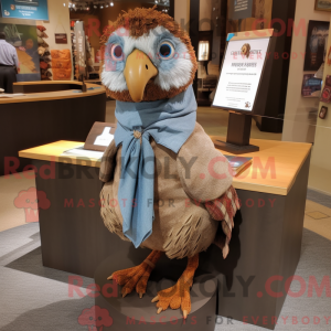 Mascottefiguur van een...