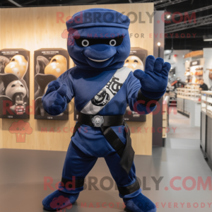 Mascottekarakter van een...