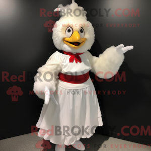 Mascot karakter van een...