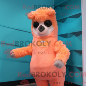 Mascottefiguur van een...