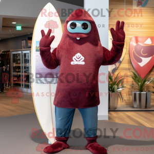 Mascot character of a...