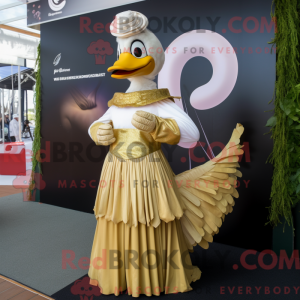 Mascot karakter van een...