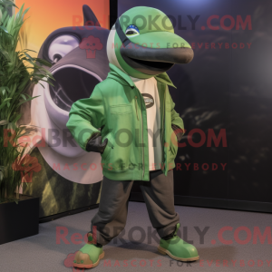 Mascot karakter van een...