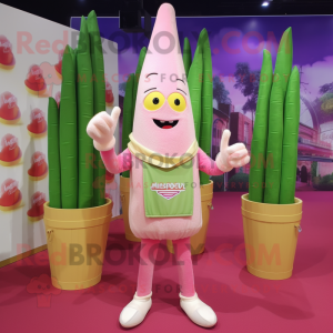 Pink Asparagus mascotte...