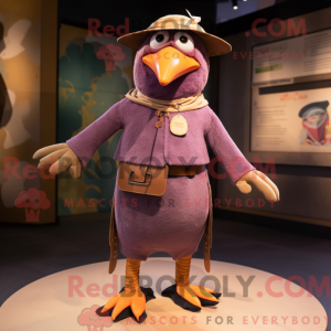 Mascot karakter van een...