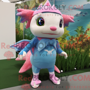Mascot character of a...