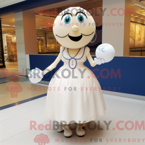 Mascot character of a Cream...