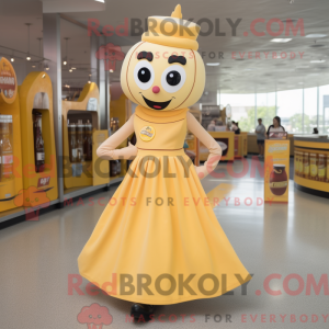 Mascot karakter van een...