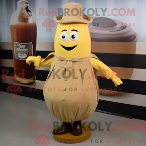 Mascot karakter van een...