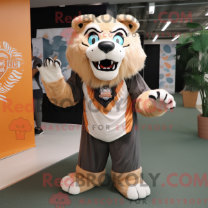 Mascottefiguur van een...