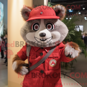 Mascottekarakter van een...