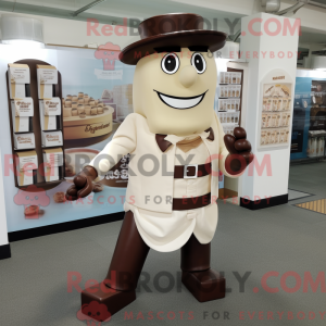 Mascot character of a Cream...
