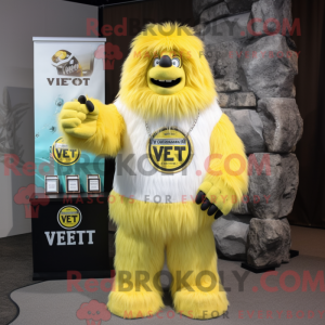 Personnage mascotte d un...