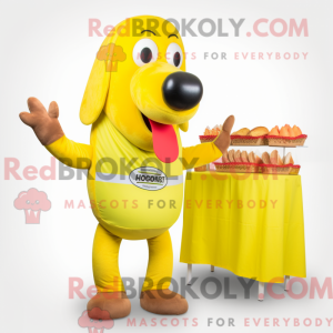 Mascot character of a Lemon...