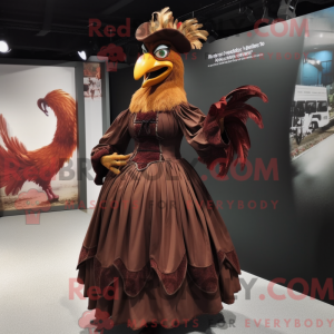 Mascottefiguur van een...