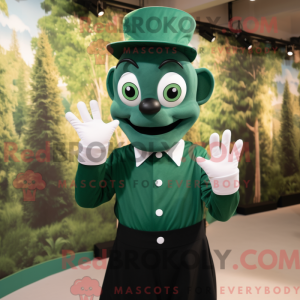 Mascot karakter van een...