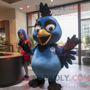 Mascot character of a Black...
