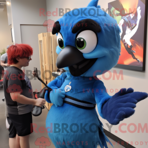 Mascot character of a Black...