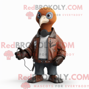 Mascot karakter van een...