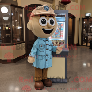Postava maskota Tan Gumball...