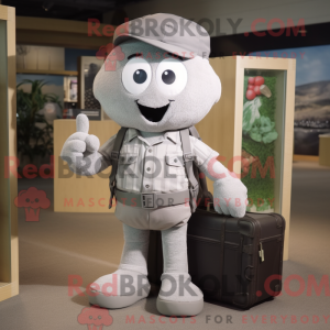 Mascottefiguur van een...