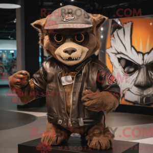 Mascot karakter van een...