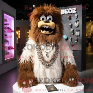 Personnage mascotte d un...