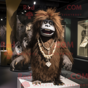 Mascottekarakter van een...