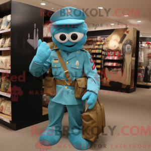 Mascot karakter van een...