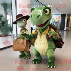 Mascot karakter van een...